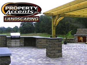 Grill Fireplace Pergola
